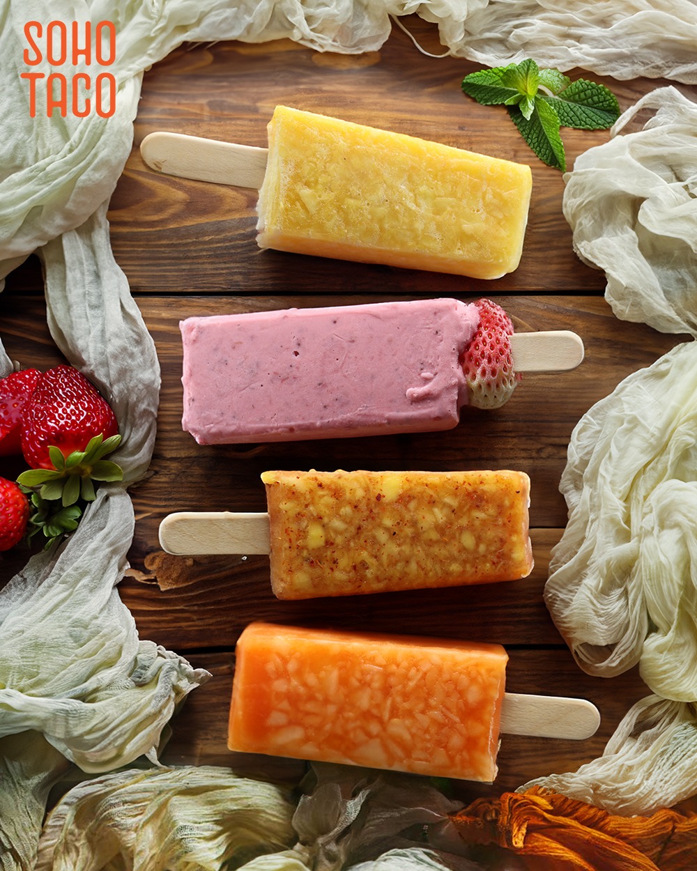 Refreshing Paletas by SOHO Taco