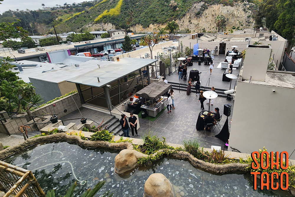 Catering at Seven Degrees in Laguna Beach CA