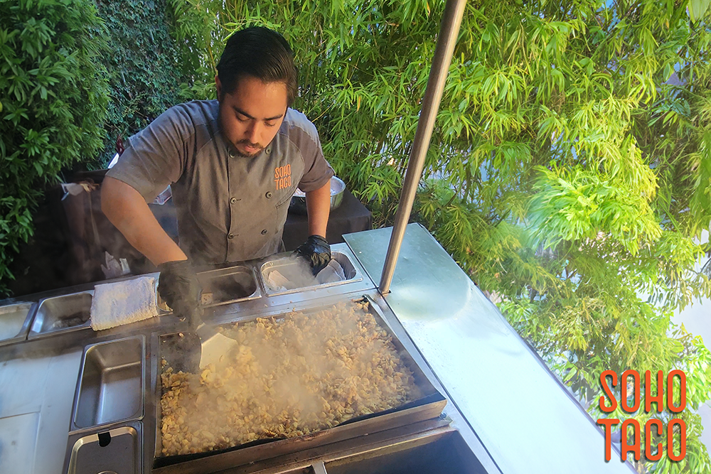 Grilling Perfection: Pollo Asado Tacos at The Smog Shoppe