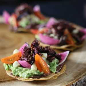 SOHO TACO Gourmet Taco Catering - Tostada de Chapulines